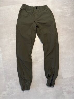 Nike Olive Green Tech Jogger Pants Men’s Size Small Utility Tapered Pants 🌲⚡